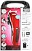 Conair Cord/Cordless Rechargeable 22-piece Haircut Kit; Home Hair Cutting Kit; Red