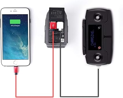 dji battery to power bank adaptor