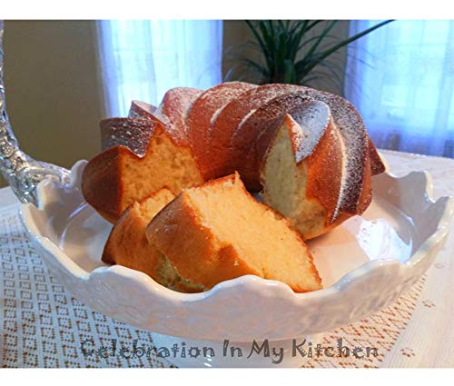 Silicone Bundt Pan Cake Nonstick Fulted Molds Tube for Baking