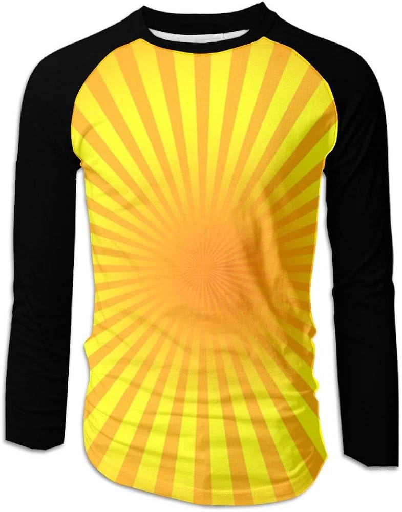 orange rays shirt