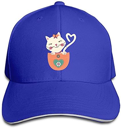 Unisex Fashion Sanwich Cap Love Is Be Your Pet Kitten Pattern Popular Snapback Caps Trucker Cap Cool Adjustable