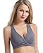 CAKYE Women's Maternity Nursing Bra for Sleep and Breastfeeding 3 Pcs/Pack (Medium)