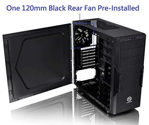 1 Thermaltake+Versa+Computer+Chassis+CA+1B3+00M1NN+00