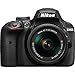 Nikon D3400 24.2MP DSLR Camera with 18-55mm VR and 70-300mm Dual Lens (Black) (Renewed)
