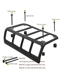 Cubierta protectora para luz trasera, negro mate Rear  para 2007 2017 Jeep Wrangler, un par