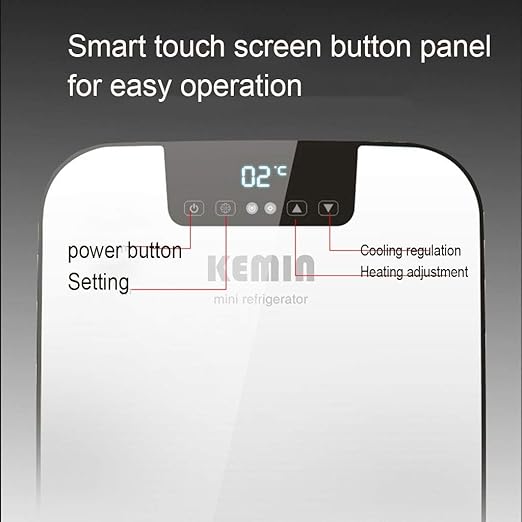 Haierbingxiang Refrigerador pequeño Refrigerador Coche Mini ...