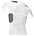 Cramer Lightning 5 Pad Football Shirt With Integrated Rib, Spine and Clavicle Pads, White, X-Large