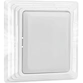 PIHIL S97014094 Bathroom Fan Cover Grille and Lens | Replacement for Broan Nutone Exhaust Fan Models 678, 679, 679FL,679FLT,680,680FL,680FLT,M680,HD50L and HD80L