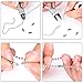 PP OPOUNT 2.4 mm Stainless Steel Ball Bead Chain, 32 Feet Ball Chain Necklace Bead with Matching Connector and 1 Piece Jewelry Pliers