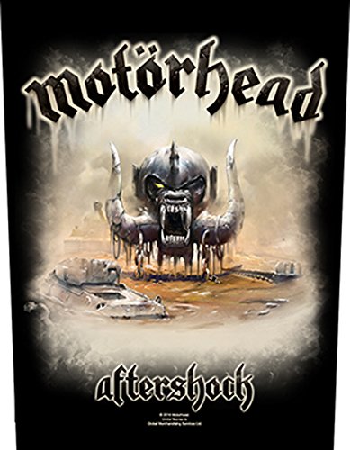 XLG Motorhead Aftershock Back Patch Album Art Rock Metal Band Sew On Applique