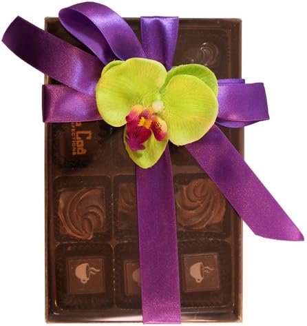 Co Coa Confection 12 Piece Truffle Chocolate Gift Box, 5.75 Ounce