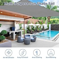RoomHacks 10'x13' Sun Shade Sail, UV Protection