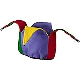Jacobson Hat Company Colorful Felt Jester Hat,Multi-Colored,One Size