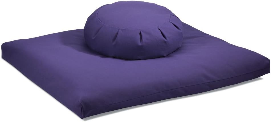 DharmaCrafts Zafu and Zabuton Set (ZZSet) Meditation Cushions
