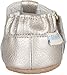 Robeez Girls' Ruby T-Strap Mary Jane, Warm Grey, 9-12 Months M US Infant