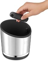 Sage The Knock Box 20 Brushed Stainless Steel Coffee Grounds Disposal view 3