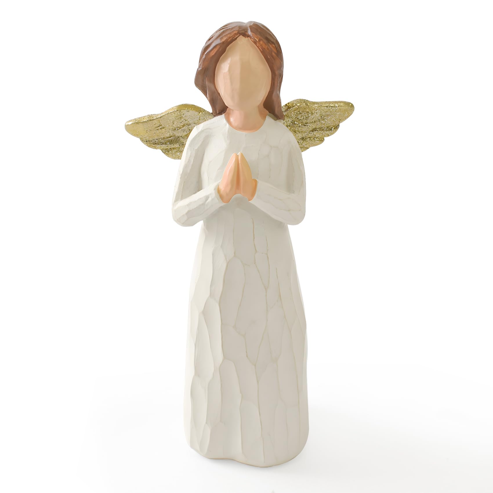Praying Angel Figurine Christian Baptism Gifts for Girls Women for Thanksgiving Christmas Home Decor Ornament Memorial Confirmation Gifts