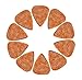 Vizcaya Felt Picks for Ukulele, 10 Pack, Orange