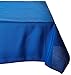 LinenTablecloth 60 x 126-Inch Rectangular Polyester Tablecloth Royal Blue