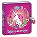 Playhouse Believe in Magic Unicorn Shiny Foil Cover Lock & Key Lined Page Diary for Girls