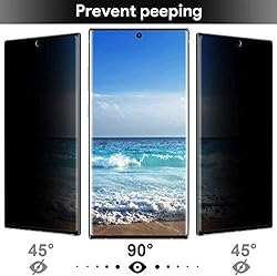 KABIOU Tempered Glass Privacy Screen Protector for