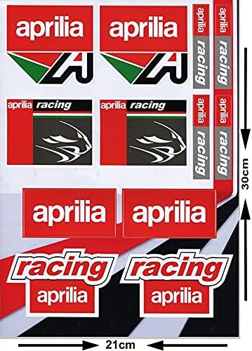 Amazon.com: Aprilia Stickers kit (12 pc 