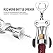 Wine Opener, X-Chef Luxury Silver Wing Corkscrew Easy Open Wine Bottle Opener for Wine Enthusiast Waiters Bartenders
