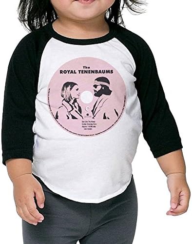 Boys GirlsThe Royal Tenenbaums Record 3/4-Sleeve Baseball T Shirt