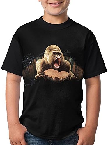 ZAPAGE Teens Prison Ball Free Bigfoot Short Sleeve Shirt Fashion Design 3D Printed Mens Tops