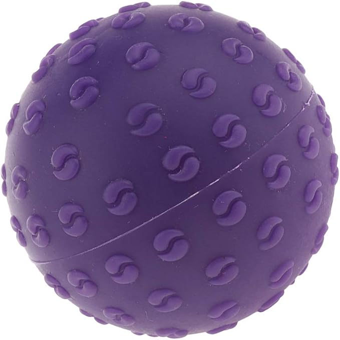 Baoblaze Exercise Ball Acupressure Ball Neck Hand Massager Purple, as
