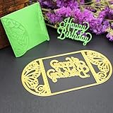 Gotd HOT 3D New Metal Cutting Dies Stencil DIY Scrapbooking Embossing Album Paper Card Craft (D)