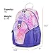 High Sierra Mini Loop Backpack for Preschool Kindergarten Elementary School Bag for Girls Boys, Unicorn Clouds/Lavender/White