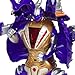 Best Choice Products Kids Transformer Remote Control Robot Dinosaur Car w/USB Charger, Lights, and Sounds -Purple/Gold