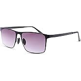 Vepiant Full Reading Glasses UV Protection Spring Hinge Sunglasses Anti Blue Light Sun Readers for Men and Women Non Bifocal