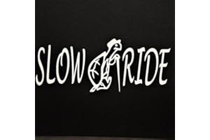Chase Grace Studio Turtle Turtles Slow Ride Vinyl Decal Sticker|White|Cars Trucks Vans SUV Laptops Wall Art|7.5" X 3"|CGS769