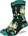 Good Luck Sock Men's St. Patrick's Day Leprechaun Socks, Adult, Shoe Size 7-12