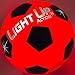 Light Up Action Soccer ball Silver Edition VALUE PACK Traditional Size 5