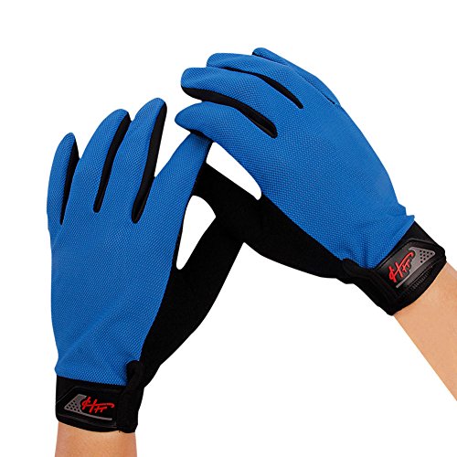 Women Men Full Finger Touch Screen Cycling Gloves Breathable Mesh Quick Dry Non-slip Motorcycle Road Mountain Bike Riding Gloves UV Protection Fitness Climbing Fishing Workout Exercise Golf Gloves