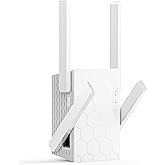 WiFi Extender Signal Booster, Dual Band 5.8GHz&2.4GHz, 1200M WiFi Booster Covers Up to 10200 Sq.ft and 45 Devices, Wider Cove