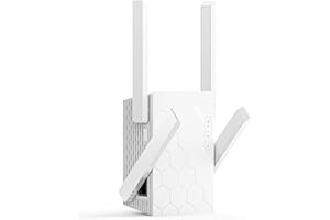 WiFi Extender Signal Booster, Dual Band 5.8GHz&2.4GHz, 1200M WiFi Booster Covers Up to 10200 Sq.ft and 45 Devices, Wider Cove