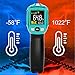 KAIWEETS Infrared Thermometer, Temperature Gun (Not for Humans) Non-Contact Color Display -58℉~1022℉ (-50℃ ~ 550℃) with Adjustable Emissivity and Temp Alarm Setting for Cooking HT650B