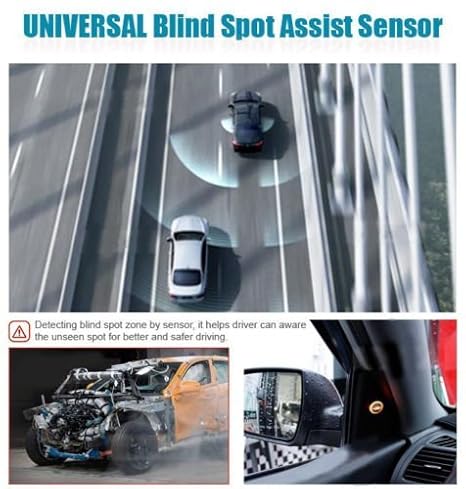 Amazon.com: CarBest Radar Based Blind Spot Sensor and Rear Cross Traffic Alert System, BSD, BSM, Wave Radar Blind Spot Detection System: Car Electronics