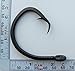 16/0 Big Game Black Forged Offset Circle Hooks 10pk Shark & Swordfish