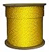 Rope King TP-38600Y Twisted Poly Rope, 3/8 inch x 600 feet, Yellow