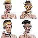 BizoeRade Roaring 1920's Party Photo Booth Props, 42pcs Roaring 20s Photo Booth Props, 1920s Party Supplies for Luxury Party, Speakeasy Party, Gangster Party, Vintage Jazz Party