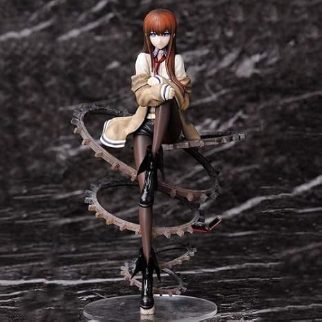 Dmcmx Steins Gate Anime Game Model Makise Kurisu Assistant Christina Time Gear Sitting Posture The Zombie Exquisite Collection Static Character Desktop Decoration Pvc Material 24cm Dough Amazon Canada