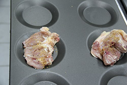 Nonstick Egg Tray, GN1/1 size, Commercial combi oven accessory, nonstick, aluminium alloy