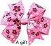 Habi 15pcs Boutique Toddler Baby Girl Grosgrain Ribbon Kids Hair Bows Clips Hair Accessories