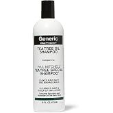 Generic Value Products Tea Tree Oil Shampoo, Leaves Hair Soft and Manageable, Leaves Scalp Clean and Tingling, Adds Vitality and Luster, 16 oz.
