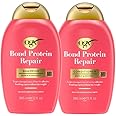 OGX Bond Protein Repair Shampoo & Conditioner Bundle: Sulfate-free Targeted Damage Repair, 2 Pieces (13 fl oz each)